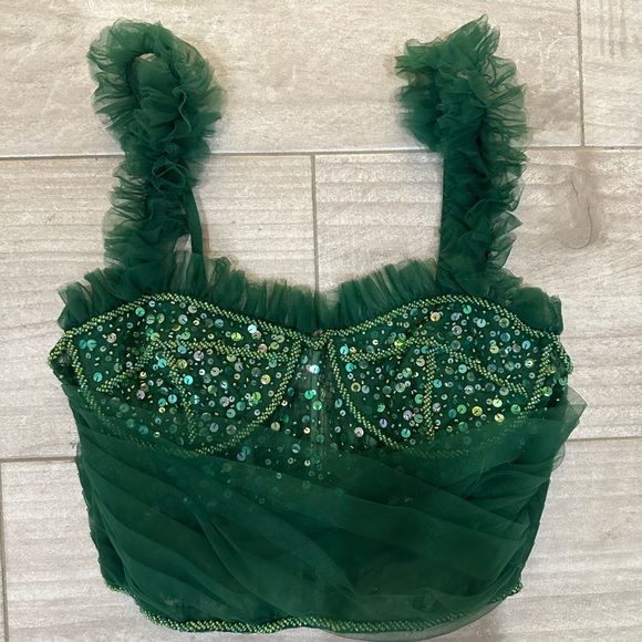 Dyspnea Feelin Frills Bodice - Kate Miss Green - Picture 3 of 3